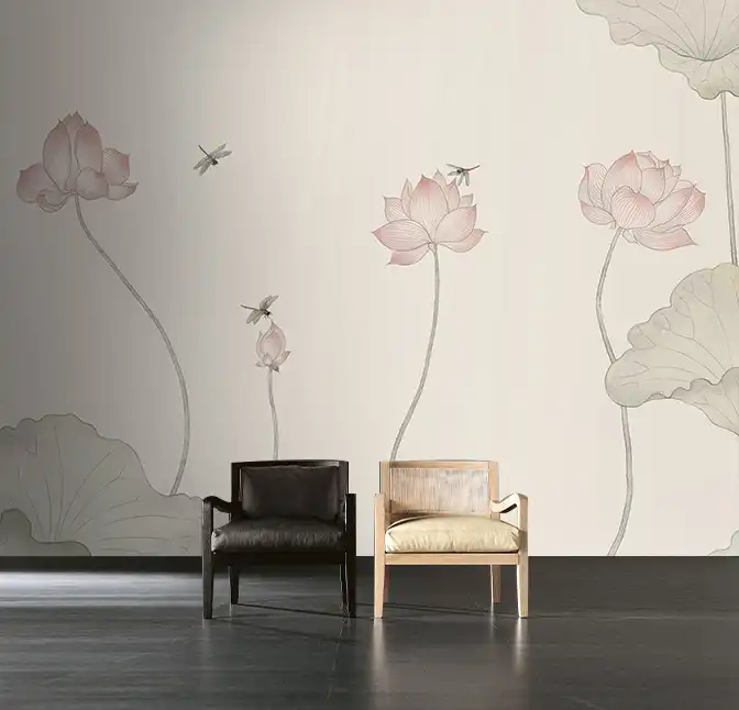 Dragonflies-over-Lotus - View 1