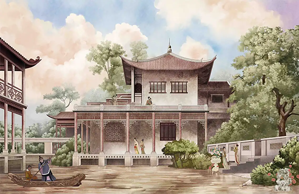 Traditional-Chinese-Courtyard - Thumbnail 2